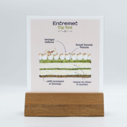 pancarte PLV entremet Cap Vert