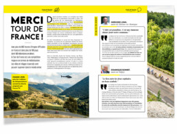 Double page du Juramag #16, spécial Tour de France