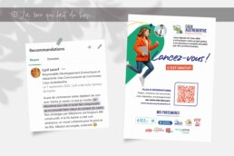 La recommandation faite par Cyril Lecerf (CC Caux) après notre collaboration.